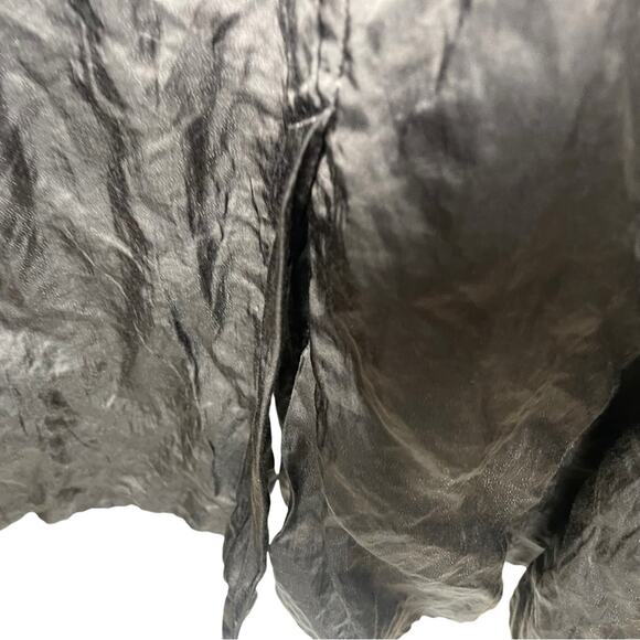 Eileen Fisher Evening Shimmer Coat, Plum Brown, Parties Cocktails Minimalist  L - Picture 10 of 12